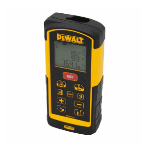 Dewalt 100 Mtr Laser Distance Measurer For Distance Area Pythagoras Volume Measurement with Colour Screen & Memory storage (330 Ft.), DW03101