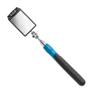 Hogert 50 x 80 mm Rectangular Inspection Mirror, HT4R504