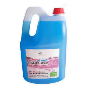 Vibhu's 5000 ml Antibacterial Liquid Hand Sanitizer with Lemon Extract