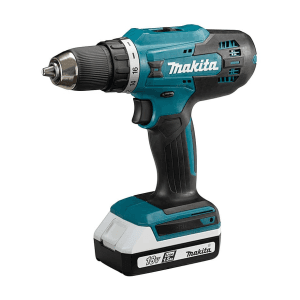 Makita 18V Li-Ion Cordless 13 mm (1/2") Drill Driver with Charger & 2 Pcs 1.5Ah G-Batteries, DF488DWE