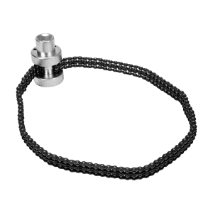 Yato 75 - 170 mm Oil Filter Wrench With Thin Double Chain (1/2 Inch Sq. Drive), YT-08254