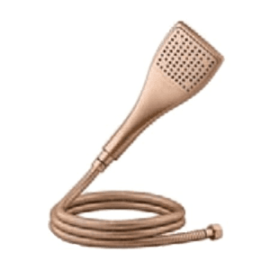 Kohler Spatula Single Function Large Hand Shower With Hose In Brushed Rose Gold Finish, K-98445IN-BRD