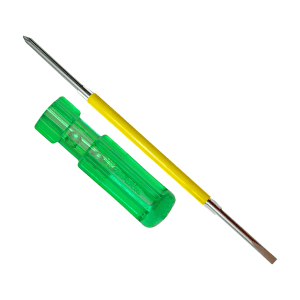 JK 6 mm (Flat) x PH (Phillips) x 100 mm (Blade Length) Double Ender Screw Driver Lite with Sleeve, SD7800945