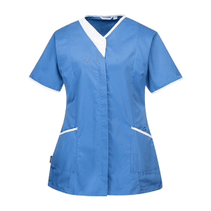 Portwest Modern Tunic (Hamilton Blue - Size Small), LW13HBRS         