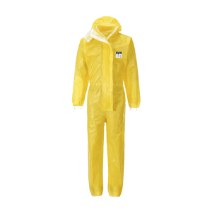 Portwest BizTex Microporous Coverall Type 3/4/5/6 (Yellow - Medium), ST70YERM