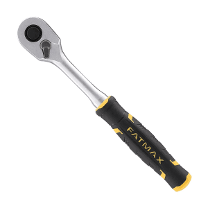 Stanley 3/8 Inch Sq. Drive 120T FatMax Quick Release Ratchet, FMMT82677-0