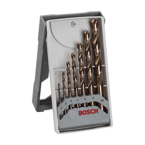 Bosch 7 Pcs Mini-X-Line Metal Drill Bit Set (HSS-Co 135°), 2 608 589 296