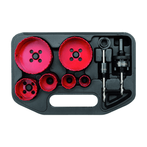 Yato 9 Pcs. Electrician's Hole Saw Kit, YT-3380