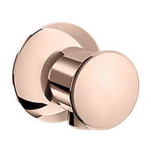 Kohler Complementary Round Wall Mount Supply Elbow In Rose Gold Finish, K-16381IN-RGD