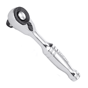 Toptul 1/4 Inch Sq. Drive Mini Reversible Ratchet Handle With Quick Release, CHDU0801