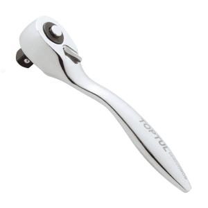 Toptul 1/4 Inch Sq. Drive Mini Reversible Ratchet Handle With Quick Release, CHDU0809