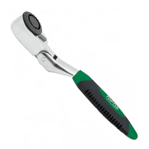 Toptul 1/4 Inch Sq. Drive Flexible Head Mini Reversible Bit Ratchet, CJHV0811