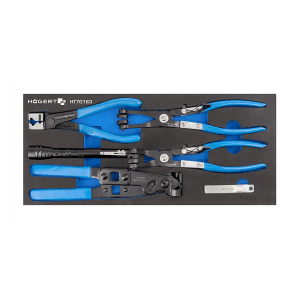 Hogert 6 Pcs Crimping Pliers Set For Cable Ties, HT7G163