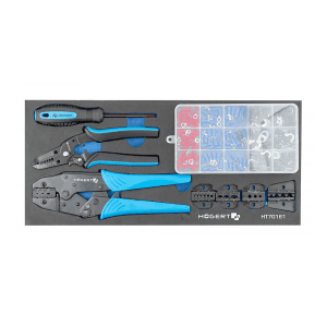 Hogert 158 Pcs Crimping Pliers Set, HT7G161