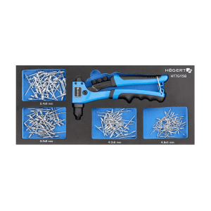 Hogert 201 Pcs Riveting Tool Set, HT7G158