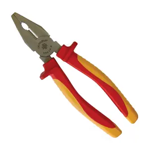 Taparia 8 inch / 200 mm Combination Pliers (VDE), VDECP-8