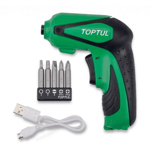 Toptul 1/4 Inch / 3.6V Li-Ion Cordless Screwdriver, KPDB0803