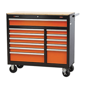 Groz 42 Inch / 12 Drawer Portable Workstation, MTB/12/WD