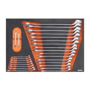 Groz 26 Pcs Deep Offset Combination Spanners Series A (Full Size) Tool Assortments, KIT/MOD/13A