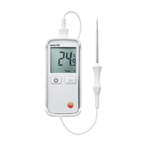 Testo -50 to +300°C Waterproof Digital Food Thermometer, Testo 108