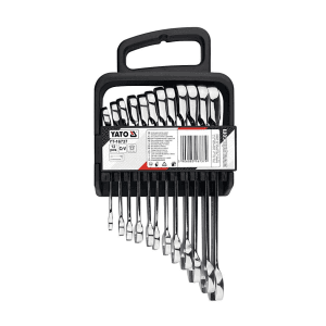 Yato 12 Pcs Combination Ratchet Wrench Set, YT-16737