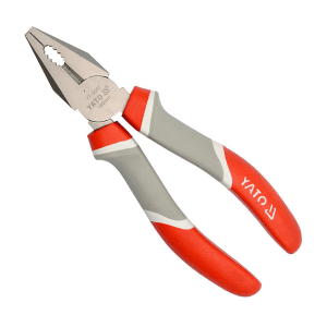 Yato 8 inch / 200 mm Nickle Iron Finish Combination Pliers, YT-2008