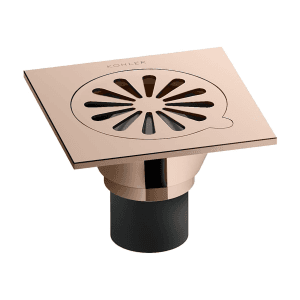 Kohler Complementary Floor Drain in Brushed Rose Gold Finish, K-7275IN-BRD