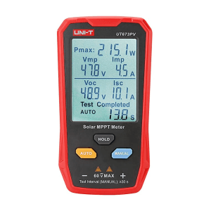 UNI-T 5 ~ 800W Solar MPPT Meter, UT673PV