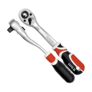 Yato 1/4 Inch Sq Drive Ratchet Handle, YT-07291