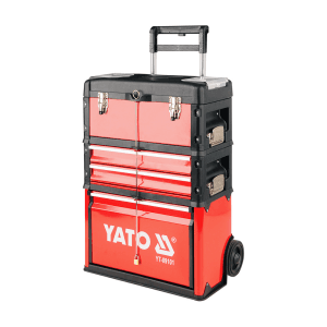 Yato 520 x 320 x 720 mm Trolley Tool Box Madeup of 3 Parts, YT-09101