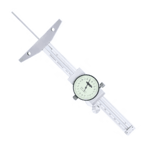 Insize 0 - 100 mm Dial Depth Gauge with Round Bar, 1341-100