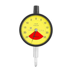 Mitutoyo 0 - 0.5 mm Lightweight Dial Indicator with Flat Back, 2971AB