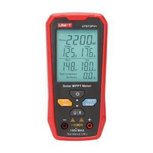 UNI-T 5 ~ 2200W Solar MPPT Meter, UT673PV+
