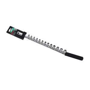 Toptul 13 Pcs 1/4 Inch Sq. Drive 6PT Socket Rail Set - Metric, GAAQ1301