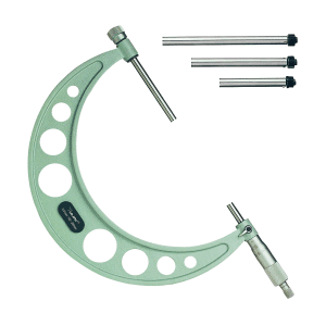 Yuri 0 - 50 mm Micrometer With Interchangeable Anvils, 106-010 / 011