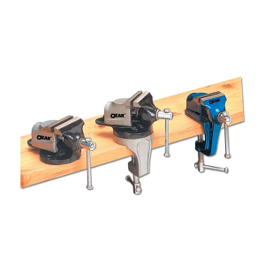 Ozar 60 mm / 2-3/8 Inch Baby Bench Vice With Swivel Base Jaw Width, AVH-7611
