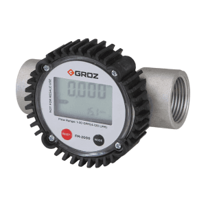 Groz 4 - 120 LPM Professional Digital Fuel Meter, FM/2000/0-1/BSP