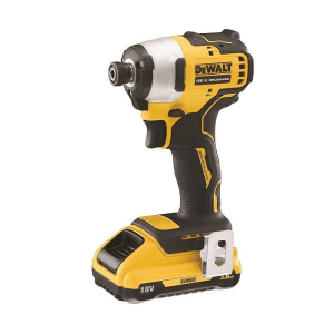 Dewalt 18V Li-ion Sub-Compact Series Cordless 1/4" Impact Driver with Brushless Motor-2x3Ah Batteries Included, DCF809L2T-QW