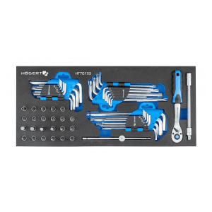 Hogert 53 Pcs Hex Wrenches Set, HT7G153