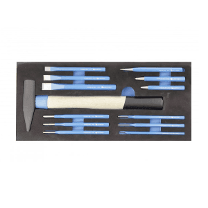 Hogert 13 Pcs Hammer & Chisels Set, HT7G151