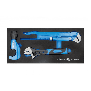 Hogert 3 Pcs Wrenches & Pipe Cutter Tool Set, HT7G144
