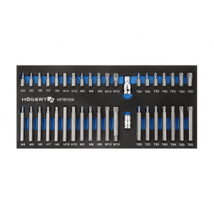 Hogert 40 Pcs Screwdriver Bits Set, HT7G124