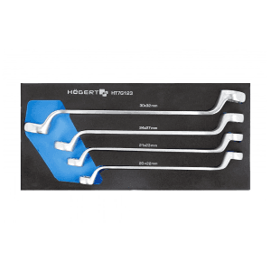 Hogert 4 Pcs Double Open-end Spanner Set, HT7G123