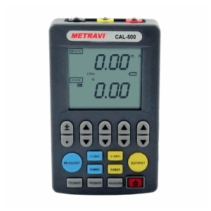 Metravi 4 Digit Hand Held Universal Calibrator With Large LCD Display, CAL-500