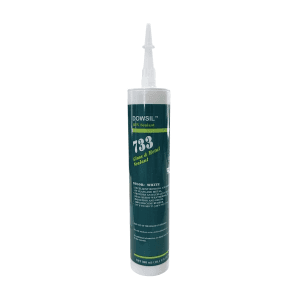 Dowsil 733 Glass & Metal 300 ml RTV Silicone Sealant (Clear)