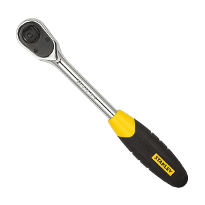 Stanley 1/2 Inch Sq. Drive Metal Quick Release Pear Head Ratchet, STMT95893-8B