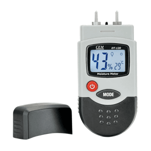 CEM 6% - 44% Pin-Type Digital Moisture Meter, DT-120