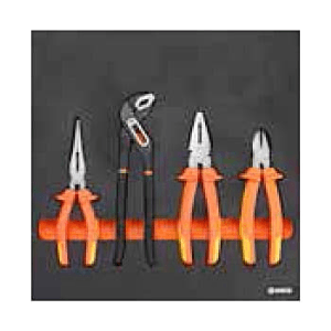 Groz 4 Pcs Pliers Set Series B (2/3 Size) Tool Assortments, KIT/MOD/34B