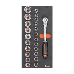 Groz 23 Pcs Series C (1/3 Size) Tool Assortments, KIT/MOD/23C