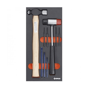 Groz 9 Pcs Series C (1/3 Size) Tool Assortments, KIT/MOD/33C